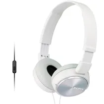 Fone de Ouvido Sony MDR-ZX310 AP com Microfone - Branco