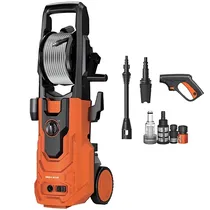 Hidrolavadora Megastar LA850 / 1100W / 4.7L/ M / 220V ~ 50HZ - Laranja/ Preto