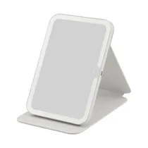 Espelho Portátil LED para Maquiagem Satellite A-M17 - USB-C - Branco