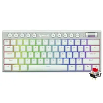 Teclado Gamer Mecanico Redragon K632W-RGB-Pro Horus Mini Pro Wireless / RGB / Red / Ingles – Branco