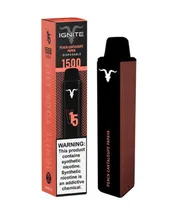 Vape Descartável Ignite V15 / 1500 Puff / 5% Nicotina - Peach Cantaloupe Papaya