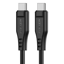Cable USB-C USB-C Acefast C3-03 1.2M 60W Data Negro
