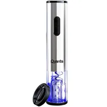 Abridor Elétrico de Vinho Quanta QTAVE91 Recarregável - Prata