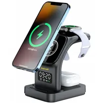 Ecopower Cargador Wireless EP-C836 5 En 1 15W Negro