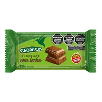 Georgalos Chocolate Ao Leite s/Azucar 30GR