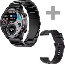 Relogio Haylou Smart Watch Solar 5 HF004 - Black+ Pulseira