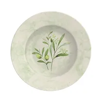Plato para Postre de Porcelana Tramontina Oliva 96580/001 21 CM