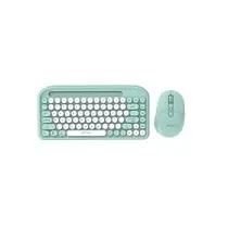 Teclado e Mouse FTX FTXGK01/Wireless/Portugues/Pop Verde