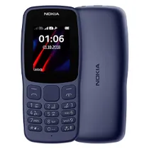 Celular Nokia 106 4G TA-1114 Tela 1.8" / Dual Sim Lte - Azul
