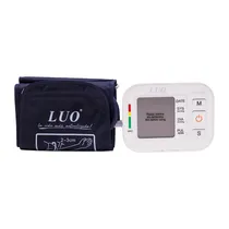 Medidor de Pressao Digital Luo ZK-B876 para Braço / Tela LCD - Branco