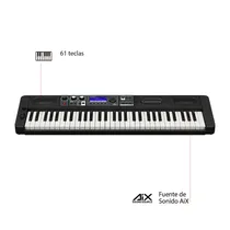 Casio Teclado Portatil CT-S500C2 Electrico Negro