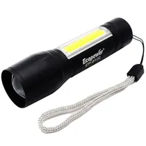 Ecopower Linterna EP-8102 Recargable Negro