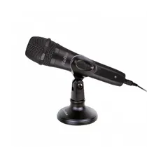 Microfone Kolke KPI-269 Cabo com Pedestal - Preto