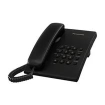 Tel c/Fio Panasonic KX-TS500LX Black