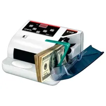 Máquina Contadora de Dinheiro Quanta QTCDC35 - 10W - Bivolt - Branco