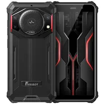 Celular Fossibot F101 P Dual Sim de 64GB/4GB Ram de 5.45" 24+5MP/8MP - Preto/Vermelho