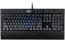 Teclado Gaming Redragon Yama K550RGB-1 Switch Purple - Preto (Inglês com Fio)