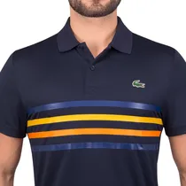 Camiseta Lacoste Polo Masculino DH3813-F9F 08 - Azul
