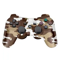 Controle PS3 Playgame Dualshock Carmo WHT/Brow/Gre A-1054118