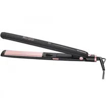 Chapinha para Cabelo Mondial Black Rose P-27 220 ºC Bivolt - Preta/Rosa