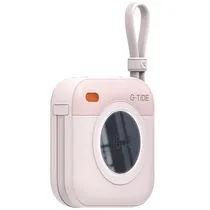 Carregador Portatil Wireless Powerbank G-Tide Multi X1 / 10000MAH / 20W / USB-C X2 - Rosa