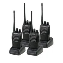 Walkie Talkie Baofeng BF-888S - 16 Canais - Kit 4 - Preto