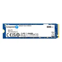 SSD M.2 Kingston NV3 500GB Nvme PCI-Exp 4.0 - SNV3S/500G