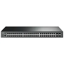 Hub Switch TP-Link TL-SG3452 (T2600G-52TS) 4SFP Jetstream 48 Portas - 10/100/1000MBPS