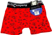 Boxer Everfit 158349 Vermelho- Masculino
