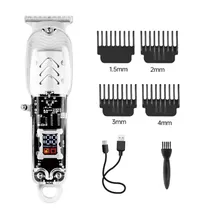Aparador de Cabelo Hair Clipper GYT-999 / 5V / 500MA / com Acessorios / Recarregavel - Branco