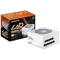 Fonte de Alimentação Gigabyte GP-UD1000GM PG5 Ice V2 1000W ATX 3.1 / Modular / 80 Plus Gold - Branco