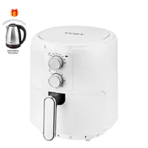 Fritadeira Elétrica Coby Air Fryer CY-AIRF-4.2L-WHITE-220 - 1300W - 4.2L - com Jarra Elétrica Coby - 220V 50/60HZ - Branco