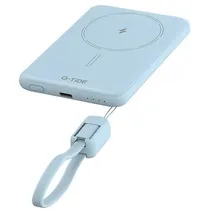 Carregador Portatil Wireless Powerbank G-Tide Slim 01 / 5000MAH / 20W / USB-C - Azul