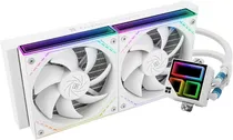 Water Cooler Cpu Thermalright Frozen Infinity TL-M12W Liquid, Argb, Branco, 240MM, Intel 115X/ 1200/ 1700/ 1851/ 2011/ 2066, AMD AM4/ AM5 White