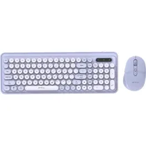 Teclado+Mouse BT FXTGK02 Branco Wifi Es