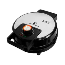 Wafleira Electrobras Smart Waffle EBWF-01 - 1000W - 220V 50/60HZ - Preto e Prata