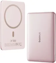 Carregador Portátil Powerbank Baseus Picogo QI2 5000MAH 20W - Magnética Rosa Nebula