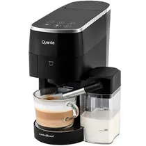 Cafeteira Quanta Multi Capsulas 4 En 1 QTCMT70 5 Em 1 QTCME35 1450 Watts 127V ~ 50/60HZ - Preta/Prata