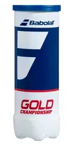 Bola de Tênis Babolat Gold Championship X3 (3 Unidades)