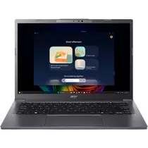 Notebook Acer Aspire 14 Ai A14-52MT-59DP - Intel Core Ultra 5 226V 2.1GHZ - 16/1TB SSD - 14" - Touchscreen - Steel Gray