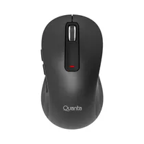 Mouse Inalámbrico Quanta Click&Go QTMOI40 Negro