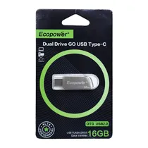 Pen Drive com Otg Type-C Ecopower - 16GB - USB 2.0