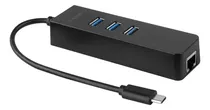 Hub USB Sate A-HUBC50 Tipo c/ USB 3.0 + RJ45
