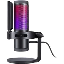 Redragon Micrófono GM301 Fenris Condenser Negro