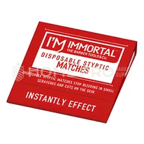 Fósforos Estípticos Descartáveis Immortal