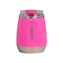 Copo Térmico Igloo Wine Tumbler - 296ML - Pink Fizz
