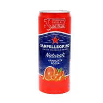 Sanpellegrino Agua Aranciata Rossa Lata 330ML