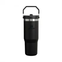 Garrafa Termica Stanley Flip Straw Tumbler Black 887ML