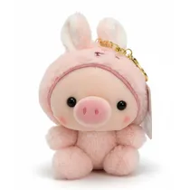 Chaveiro Porco Coelho MZ-098 - Rosa