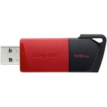 Pendrive de 128GB Kingston Datatraveler Exodia M DTXM/128GB USB 3.2 - Vermelho/Preto